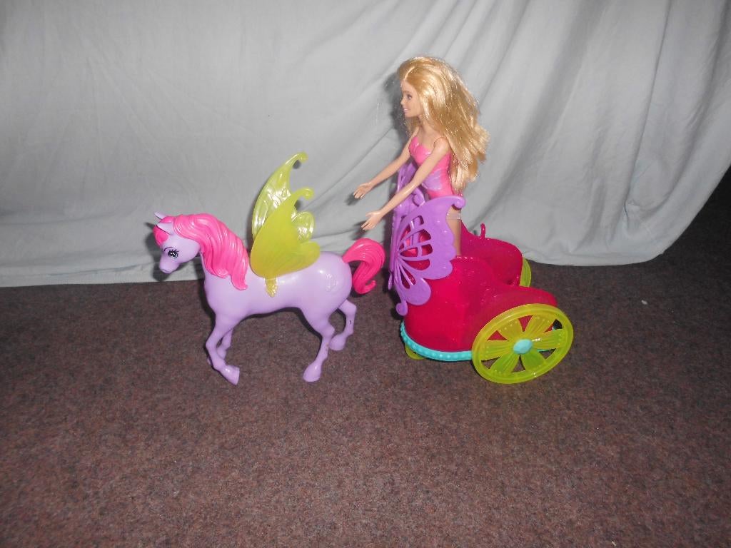 barbie koets, Enlèvement, Comme neuf, Barbie