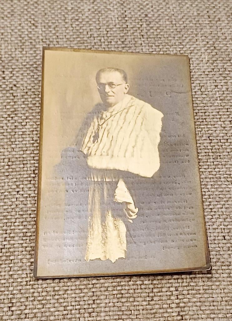 Bidprentje kanunnik - titularis Paul-Ange-Marie Buysse, Verzamelen, Ophalen of Verzenden, Zo goed als nieuw