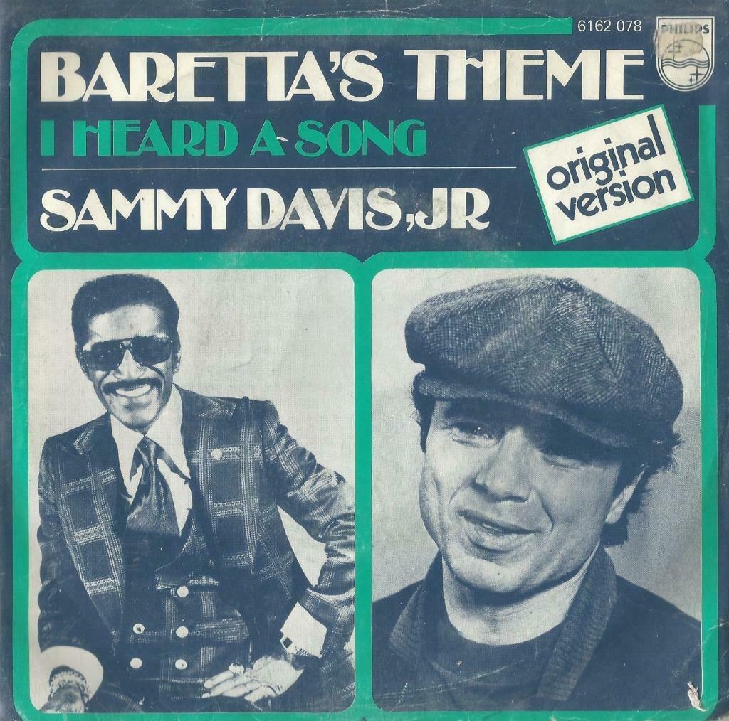 Sammy Davis, Jr. – Baretta’s theme / I heard a song – Single, Gebruikt, Filmmuziek en Soundtracks, 7 inch, Single