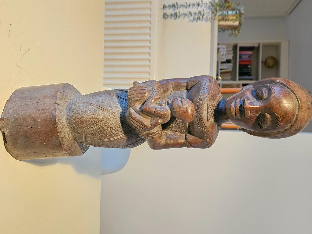 Afrikaanse beeld, Antiek en Kunst, Kunst | Beelden en Houtsnijwerken, Ophalen of Verzenden