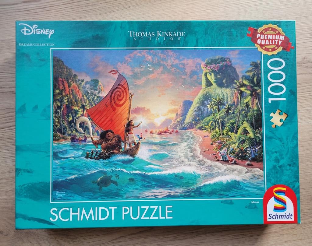 Moana puzzel (Disney), Enlèvement
