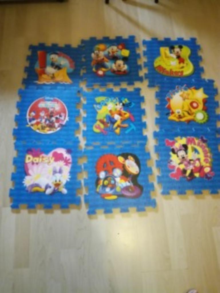 kinder vloertegels mousse Disney, Kinderen en Baby's, Ophalen, Zo goed als nieuw