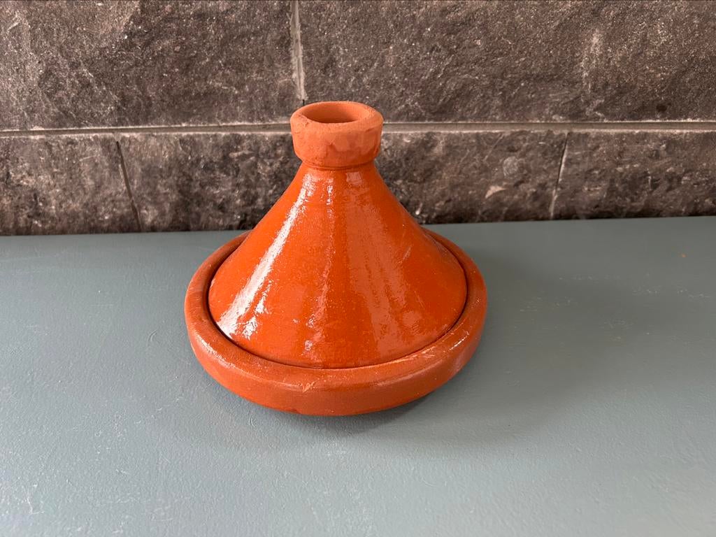 Tajine 18cm, Huis en Inrichting, Ophalen of Verzenden, Zo goed als nieuw