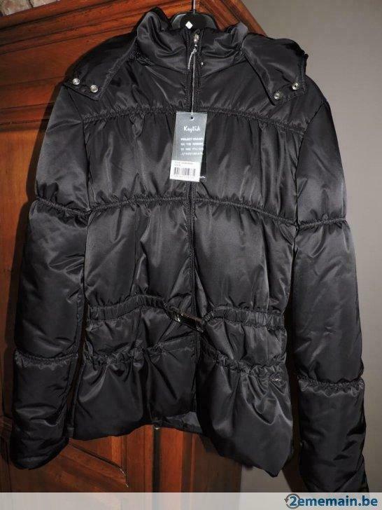 Manteau avec capuche, noir, Krytik, 16 ans, neuf, Enlèvement ou Envoi, Neuf, Manteau