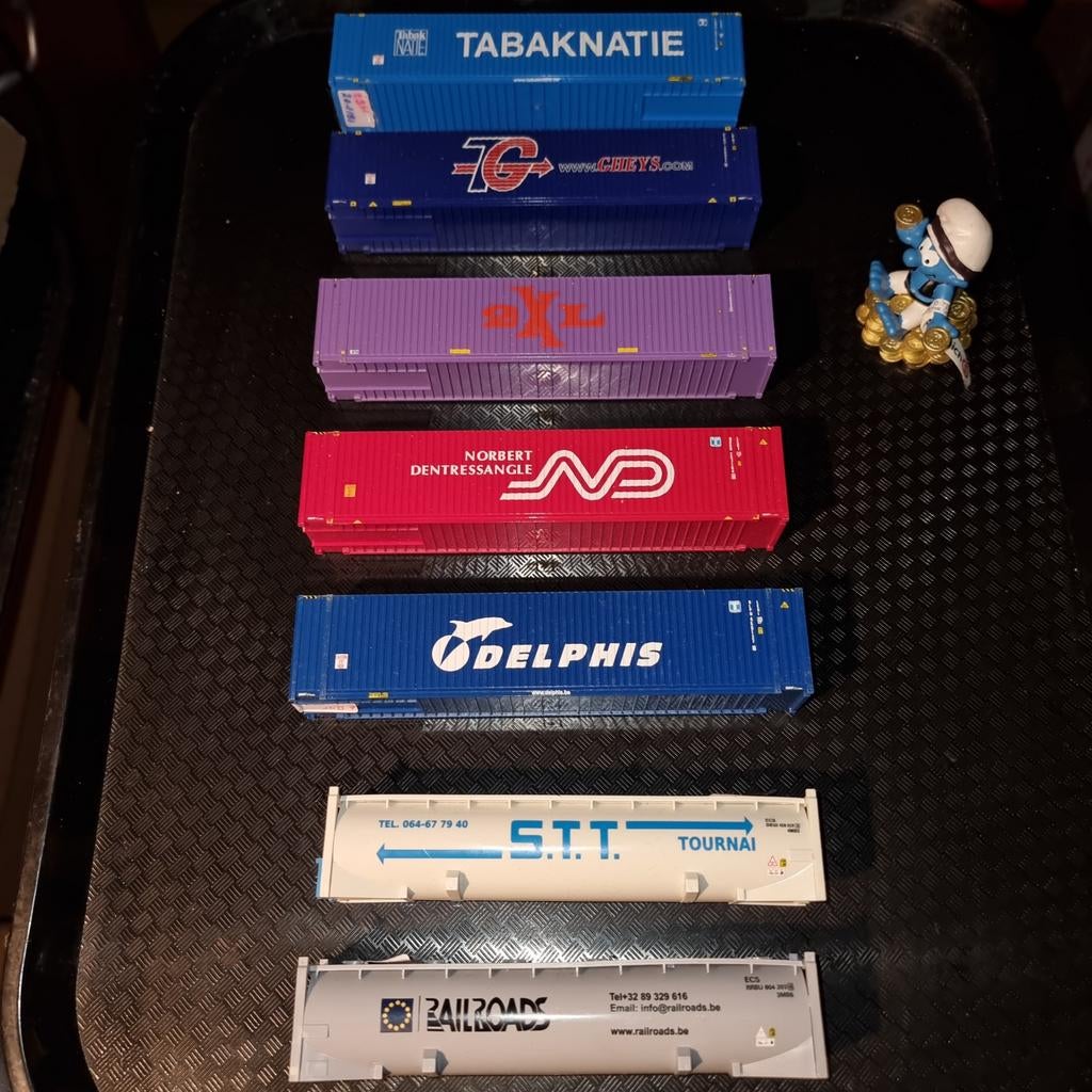 BELGISCHE CONHTAINERS 1:87-H0, Verzenden