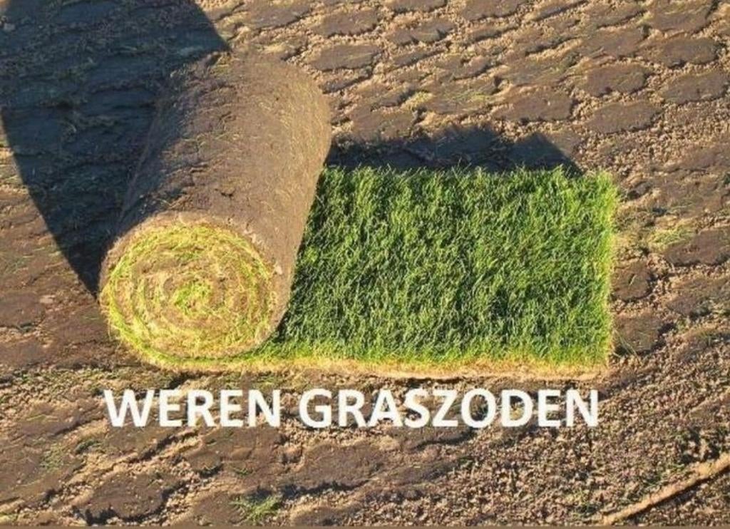 Graszoden, grasmatten, gazon, zoden, gras, Tuin en Terras, Ophalen, Zo goed als nieuw, Gras