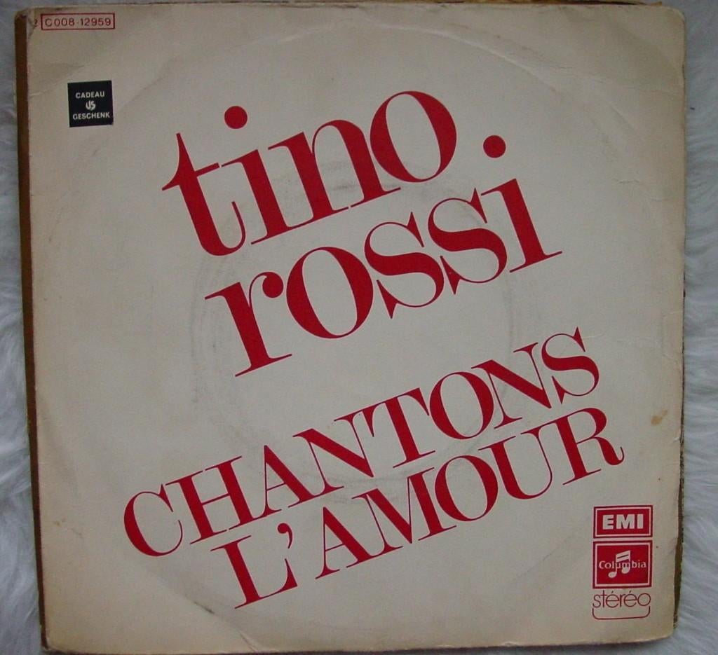 45T 7INCH VINYL SINGLE TINO ROSSI, Enlèvement ou Envoi