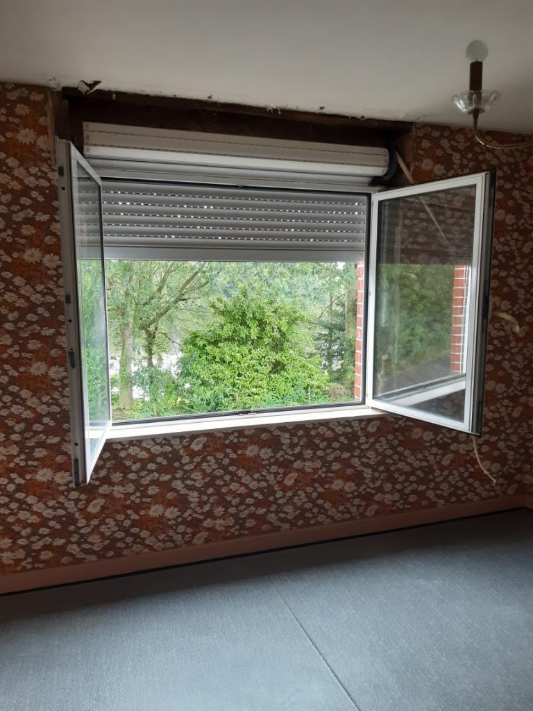 ramen wit aluminium dubbel glas, Doe-het-zelf en Bouw, Raamkozijnen en Schuifdeuren, Ophalen, Raamkozijn, Aluminium, Zo goed als nieuw