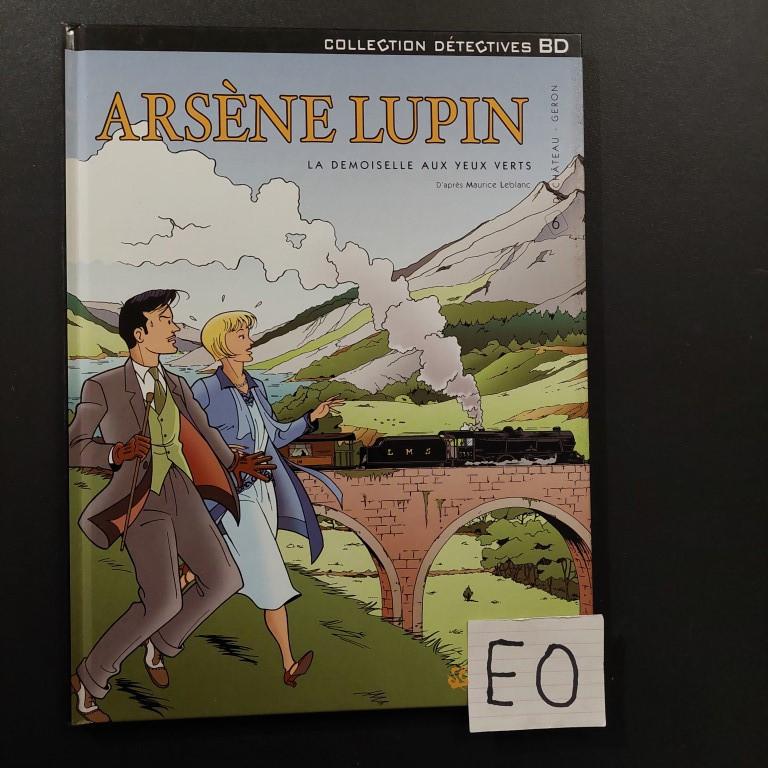 Arsene Lupin - la demoiselle aux yeux verts EO - Duchateau, Livres, Enlèvement ou Envoi, Comme neuf