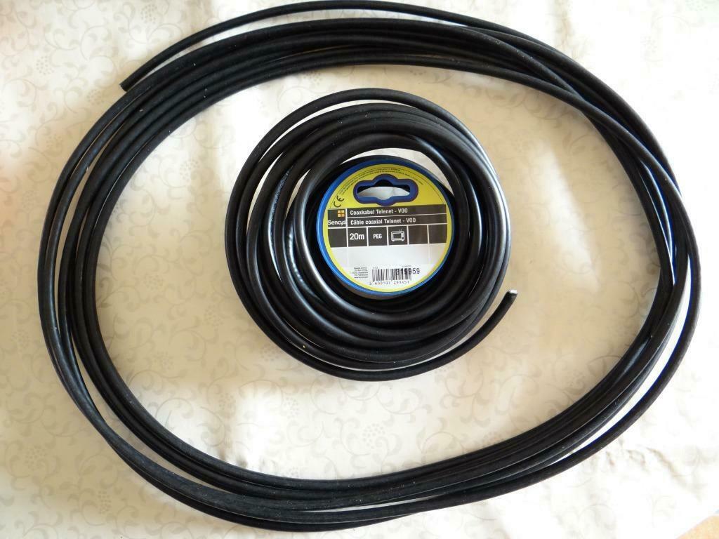 câble coaxial, accessoires, Enlèvement ou Envoi, Utilisé, Câble coaxial