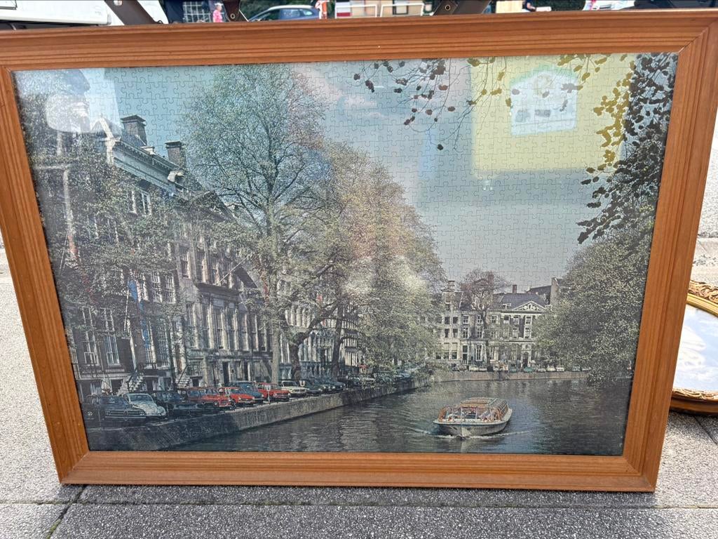 Puzzel Brugge kunstwerk, Antiek en Kunst, Kunst | Schilderijen | Klassiek, Ophalen