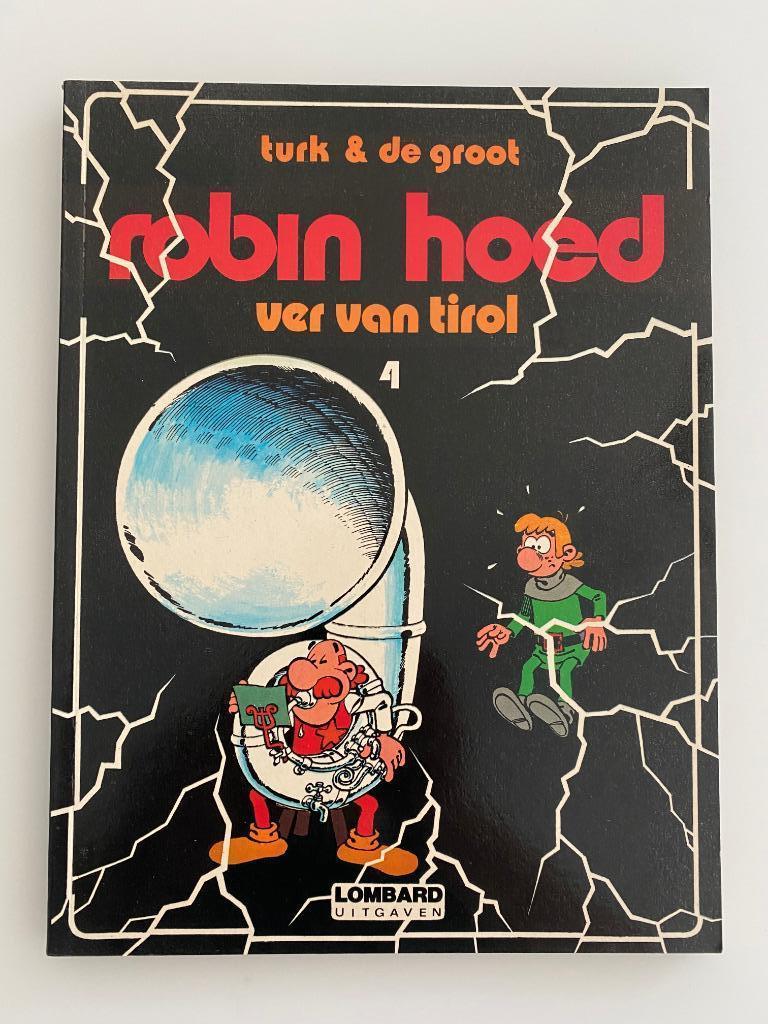 Robin Hoed 4 Ver van Tirol 1ste druk 1980, Enlèvement ou Envoi, Une BD, Utilisé, Turk / De Groot