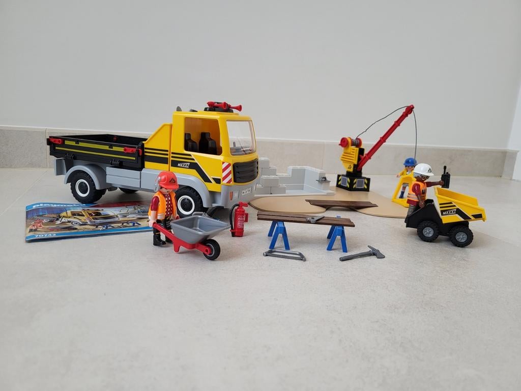 70742 City Action Bouwplaats met kiepwagen, Enlèvement ou Envoi
