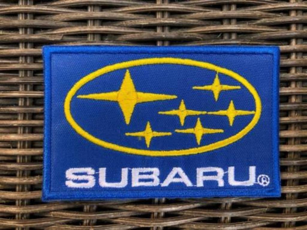 Subaru auto strijk patch embleem logo - 95 x 60 mm, Ophalen of Verzenden