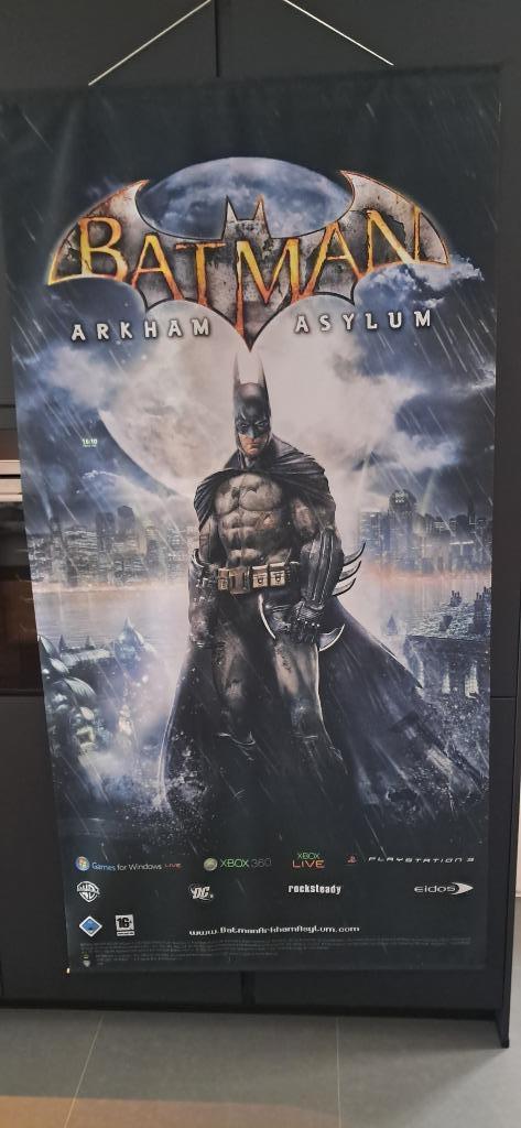 Bannière promotionnelle DC Batman Arkham Asylum 2009 PS3, Enlèvement ou Envoi, Neuf