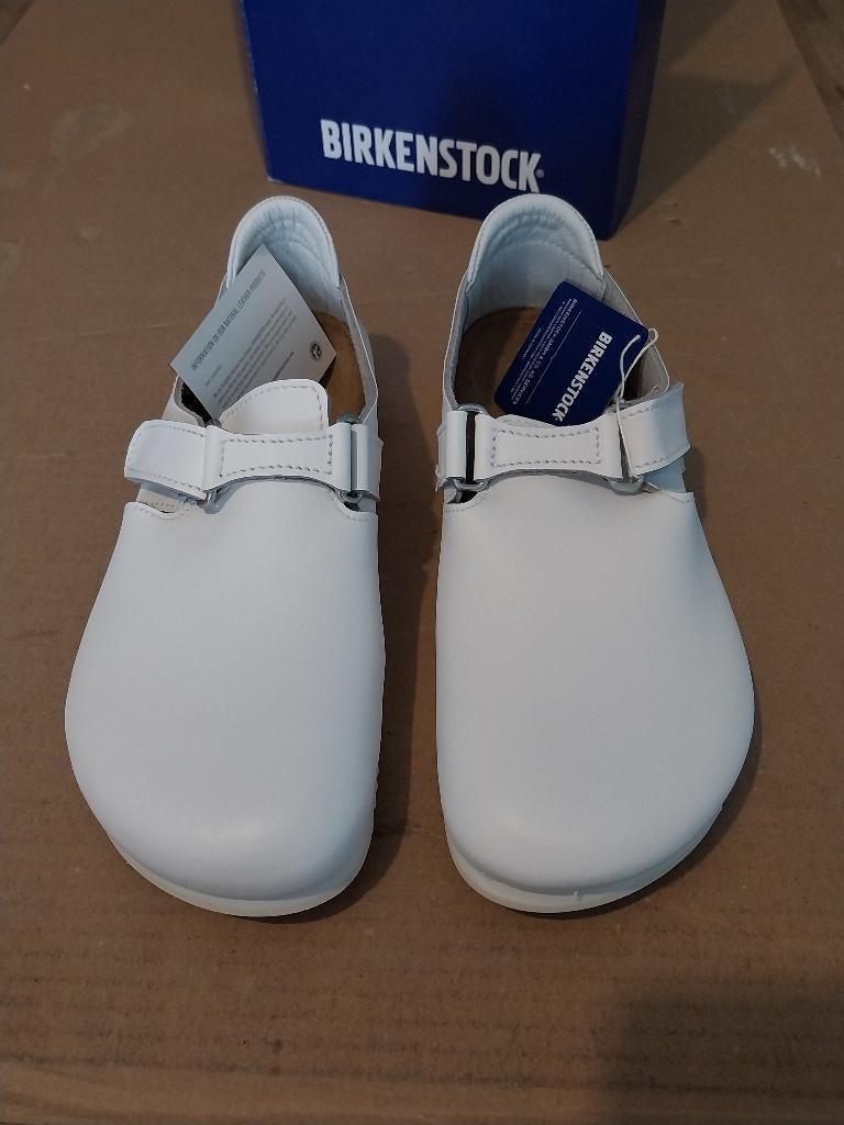 Birkenstock Linz, Neuf, Enlèvement ou Envoi, Autres types, Blanc