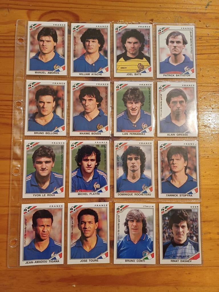 Panini Mexico 86 La Vache Qui Rit reeks compleet, Ophalen of Verzenden, Zo goed als nieuw