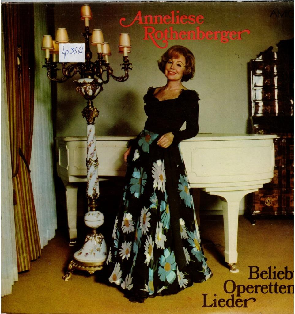Vinyl, LP   /   Anneliese Rothenberger – Beliebte Operettenl, Ophalen of Verzenden, Overige formaten