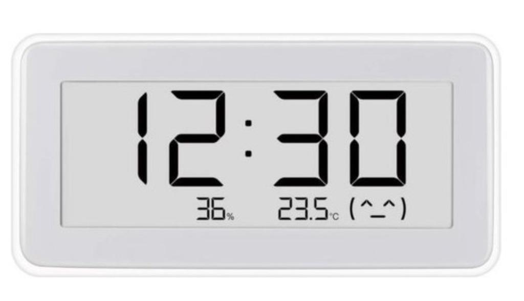Xiaomi E-ink bluetooth smart clock/thermometer/hygrometerBLE, Envoi, Comme neuf, Digital