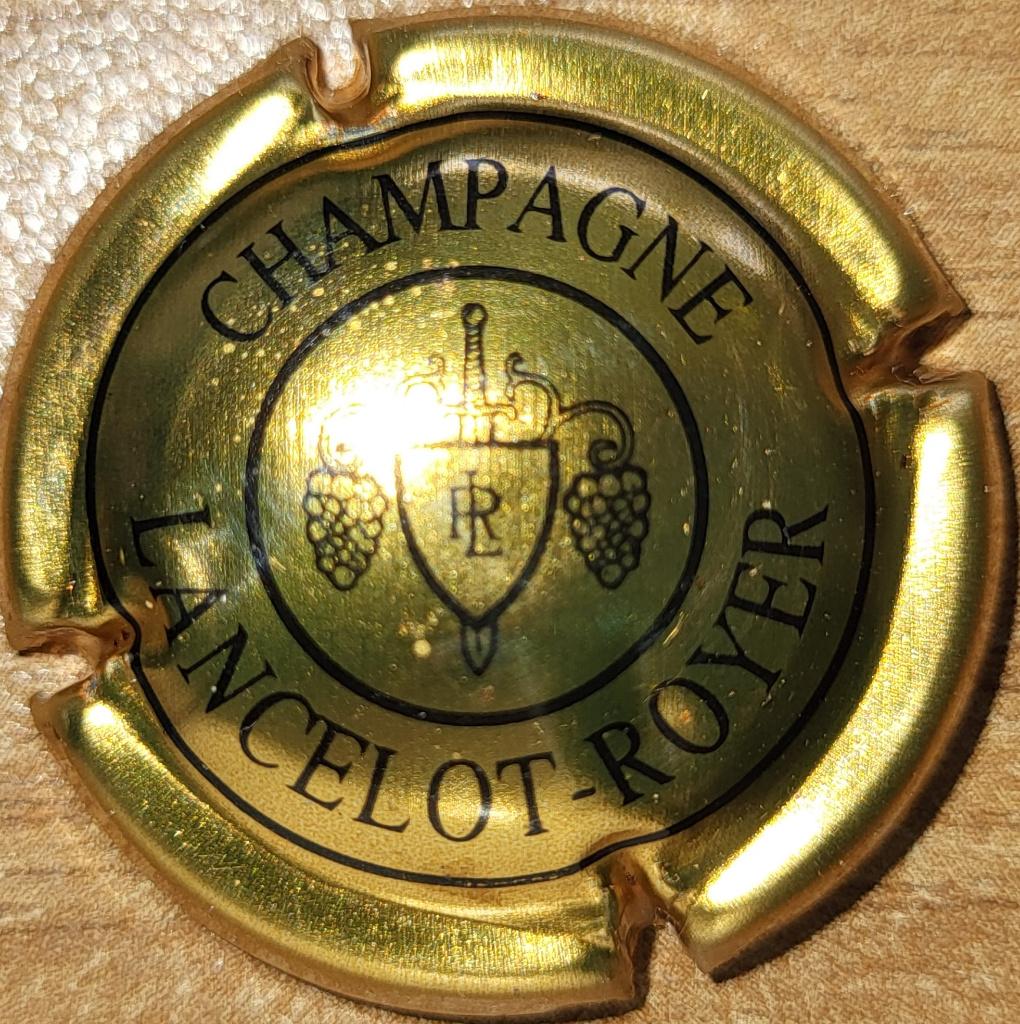 Capsule Champagne LANCELOT-ROYER or vif & noir nr.02a, Ophalen of Verzenden, Nieuw, Frankrijk, Champagne