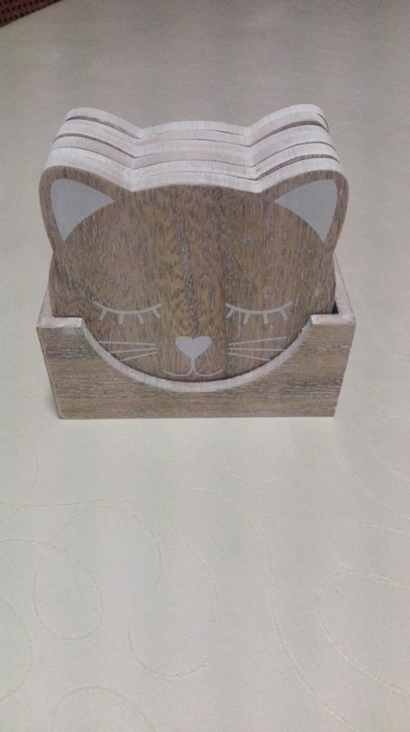 onderzetters onderleggers poes kat, Enlèvement ou Envoi, Neuf