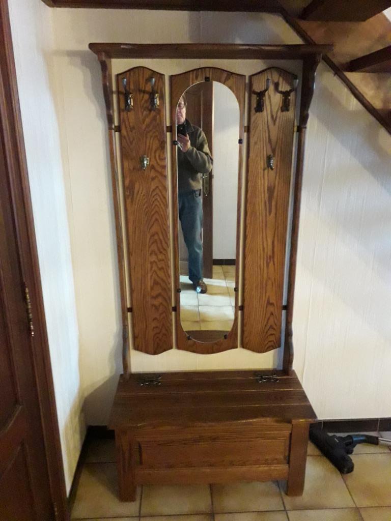 Kapstokmeubel, Huis en Inrichting, Ophalen, Gebruikt, Staande kapstok, 150 tot 200 cm