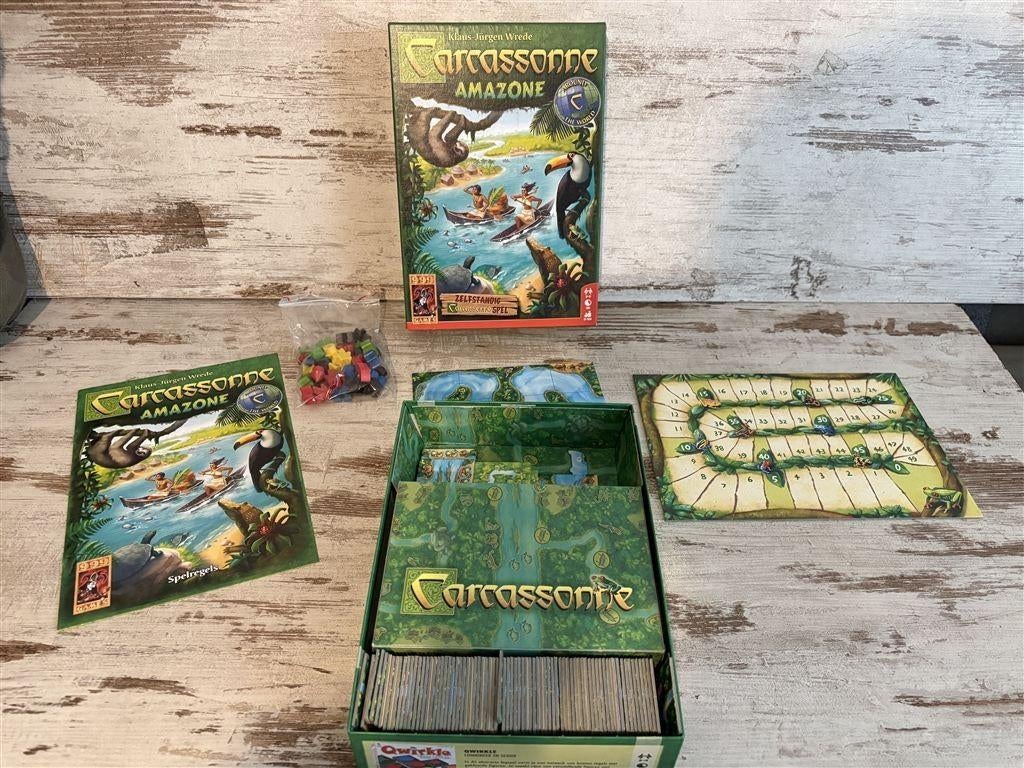 Carcassonne Amazone - 999 games - s2083, Verzenden, Zo goed als nieuw