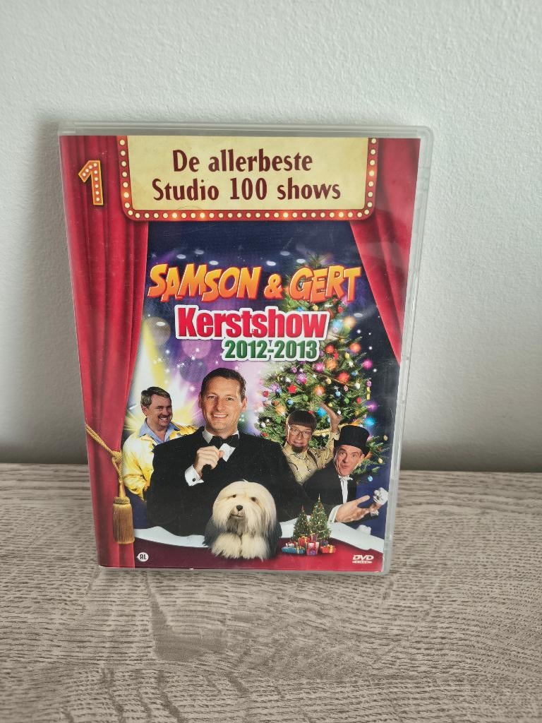 Dvd Samson en Gert - kerstshow, Enlèvement ou Envoi, Comme neuf