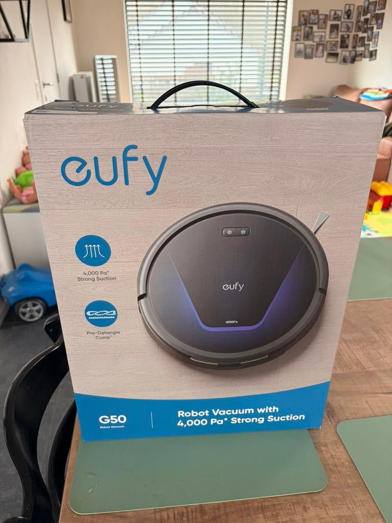 Eufy G50 robot stofzuiger, Ophalen, Zo goed als nieuw