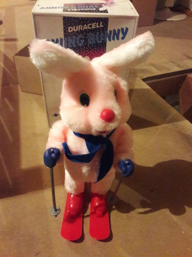 Duracell bunny "skiër", Verzamelen, Ophalen of Verzenden, Zo goed als nieuw, Overige typen