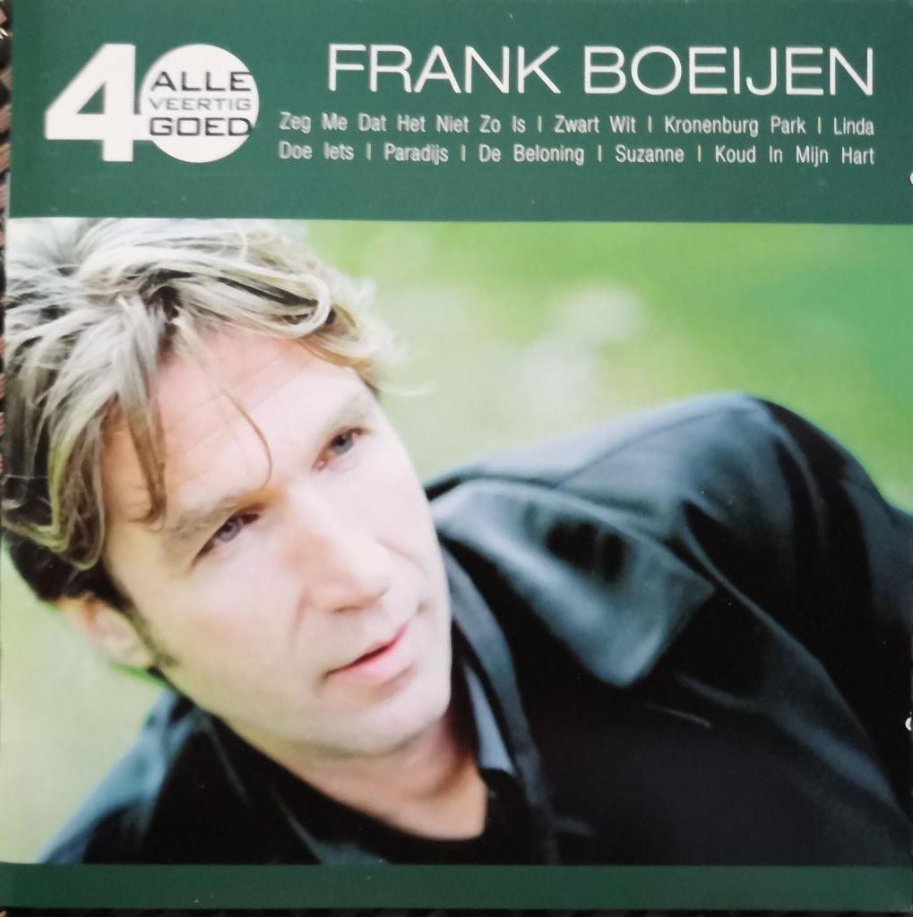 FRANK BOEIJEN - Alle veertig goed (2 CD), Enlèvement ou Envoi, Comme neuf, Chanson réaliste ou Smartlap