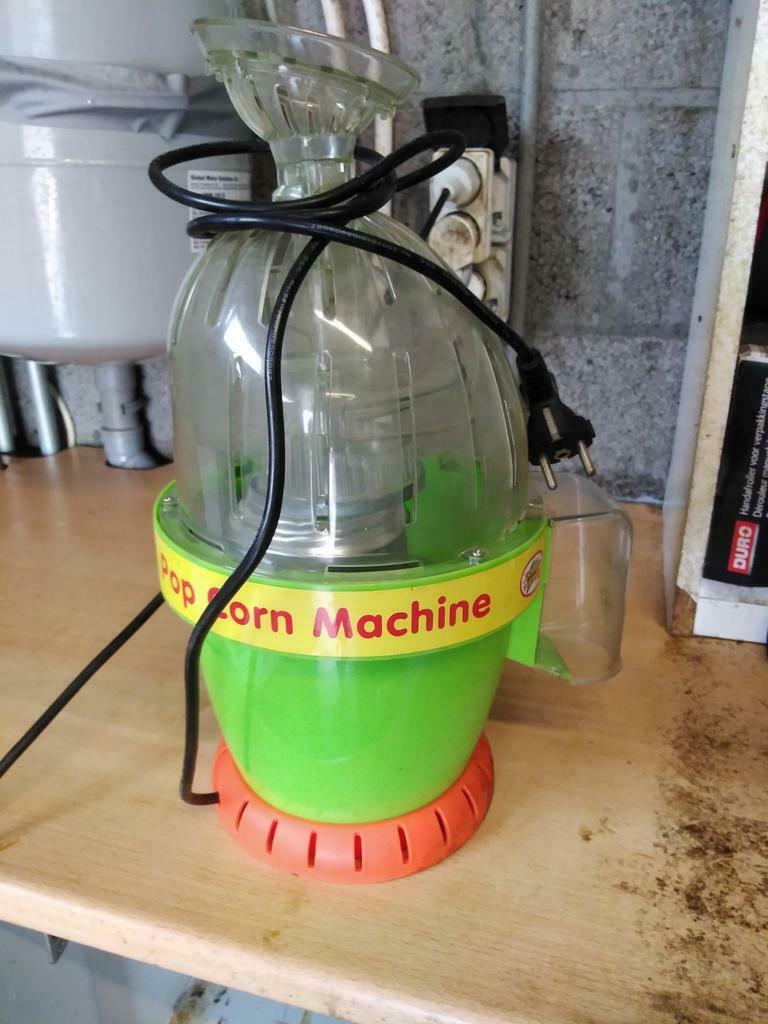 Pop-corn maker, Ophalen