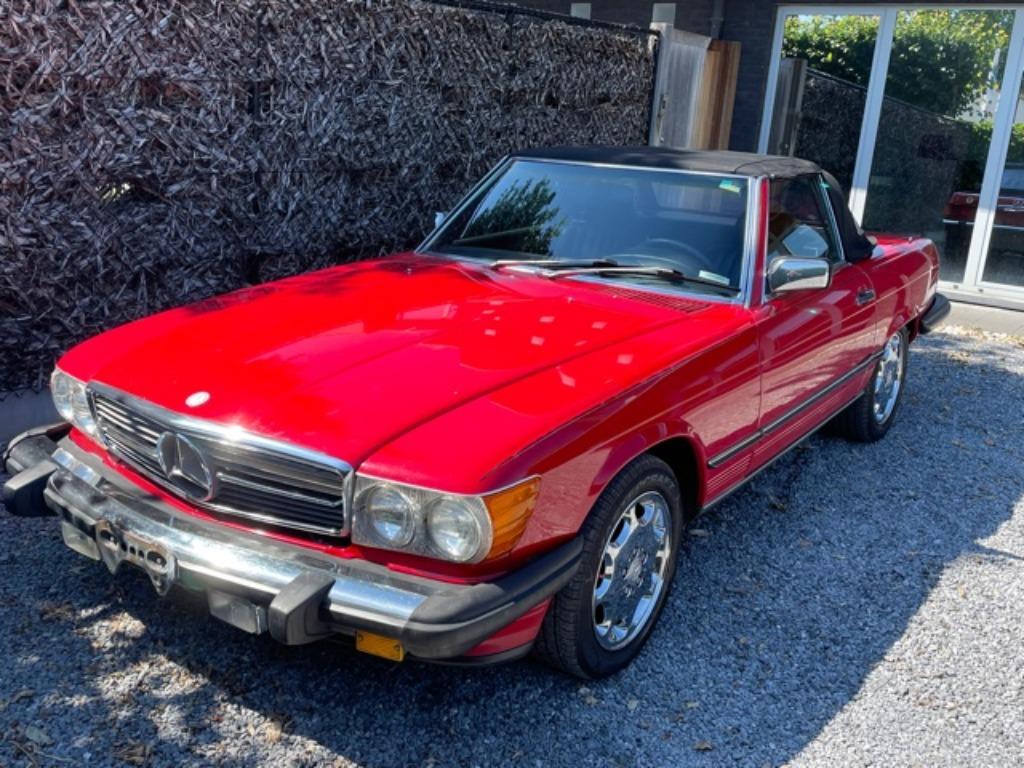 Mercedes 560 SL R107 Roadster + Hardtop ' Bobby Ewing 'look, foto 10