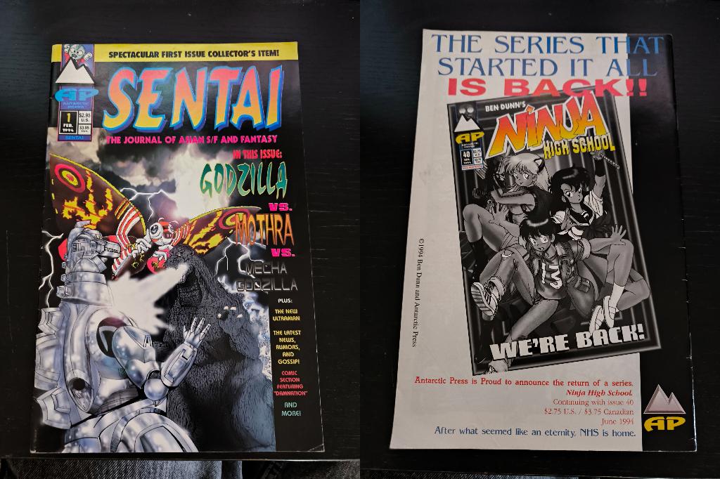 Sentai #1 : Godzilla contre Mothra contre MechaGodzilla, Enlèvement ou Envoi