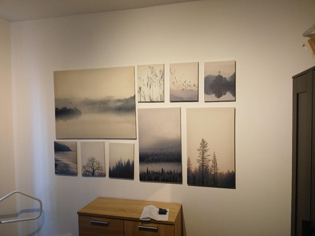 9-delig canvasset, Ophalen