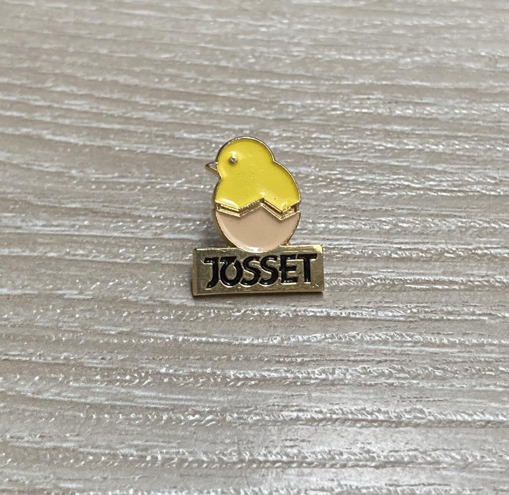 PIN - JOSSET - KUIKEN - POUSSIN, Verzenden, Gebruikt, Overige onderwerpen, Speldje of Pin
