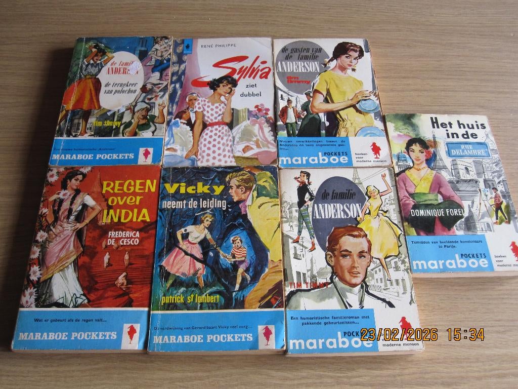 Oude pockets van Maraboe, Boeken, Ophalen of Verzenden