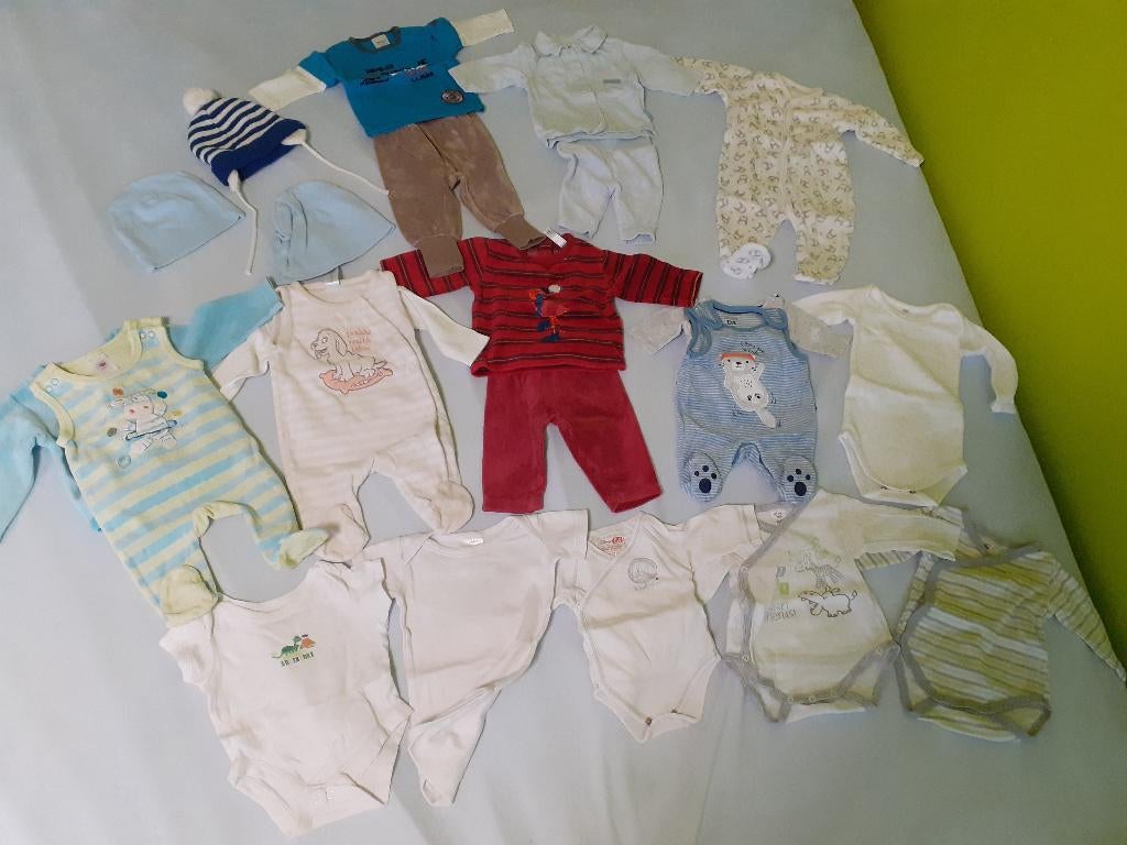 Babykleren maat 50-56, Ophalen, Gebruikt, Maat 50
