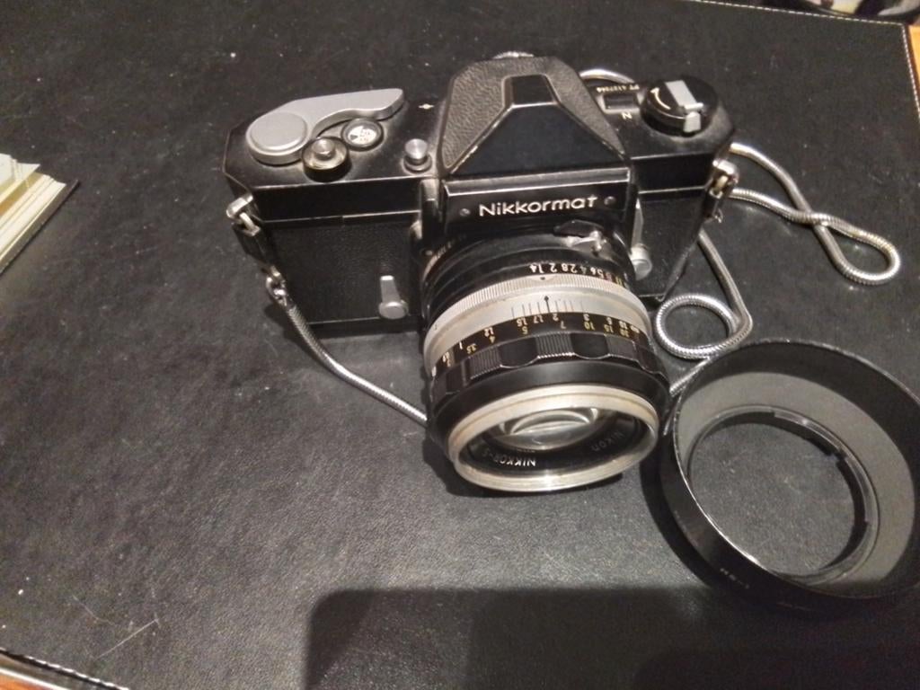 Nikkormat zwart 50 m/m 1.4, Ophalen
