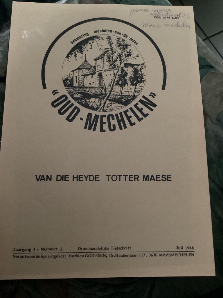 Oud - Mechelen (Maasmechelen), Boeken, Ophalen of Verzenden, Gelezen
