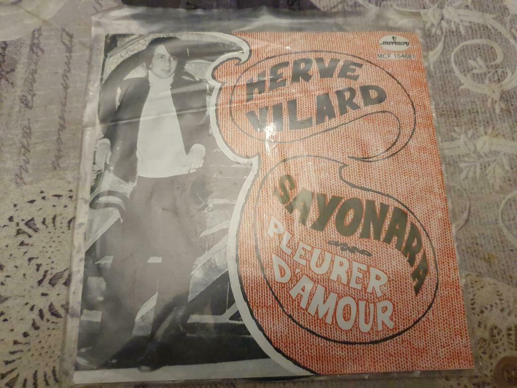 Disque vinyl 45 tours Hervé Vilard sayonara, Enlèvement ou Envoi, Comme neuf