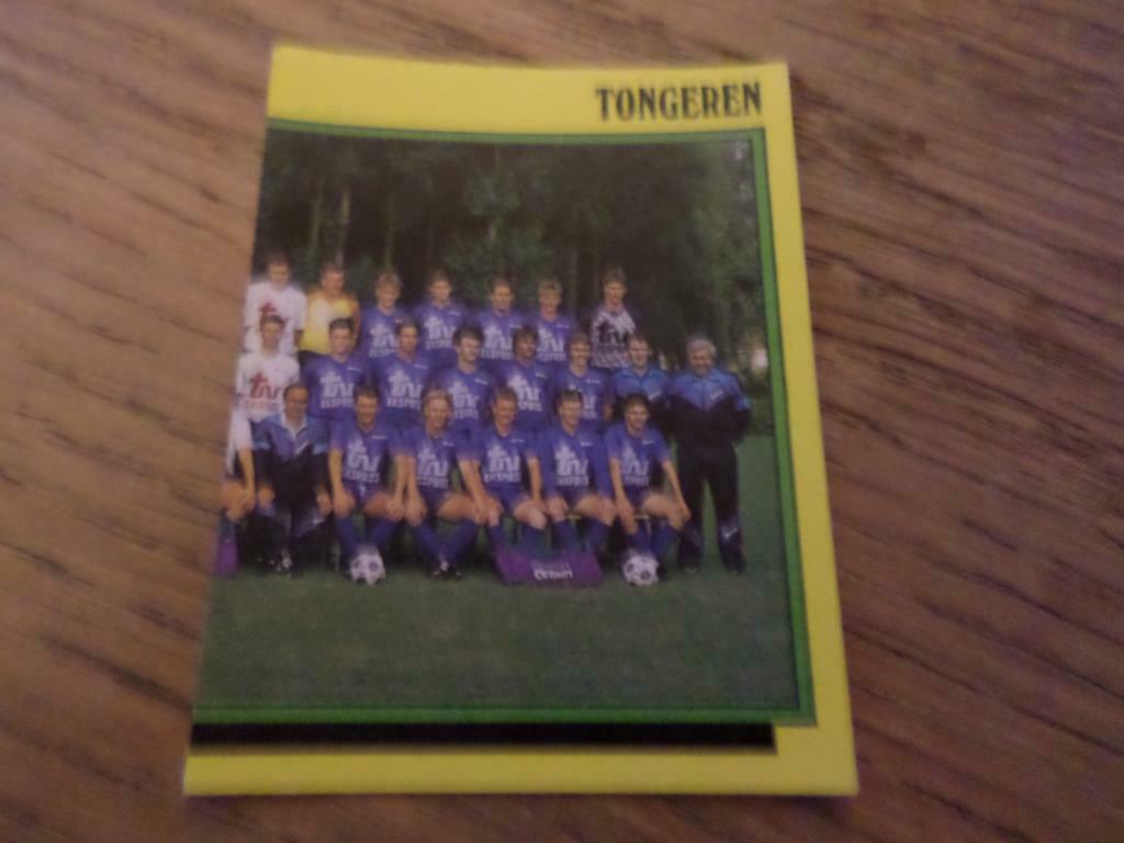 Team TONGEREN Panini Voetbal België 91 nº340., Ophalen of Verzenden, Nieuw, Sport