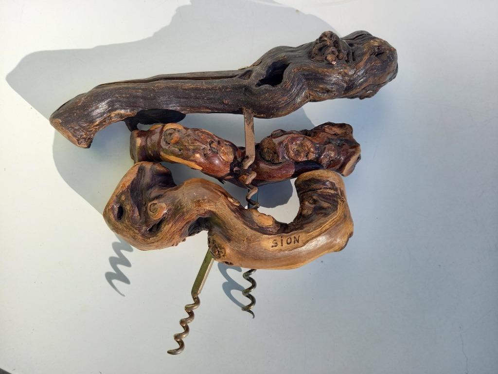 kurkentrekkers  Vintage Frans - Grapevine  op wijnstok, Enlèvement ou Envoi