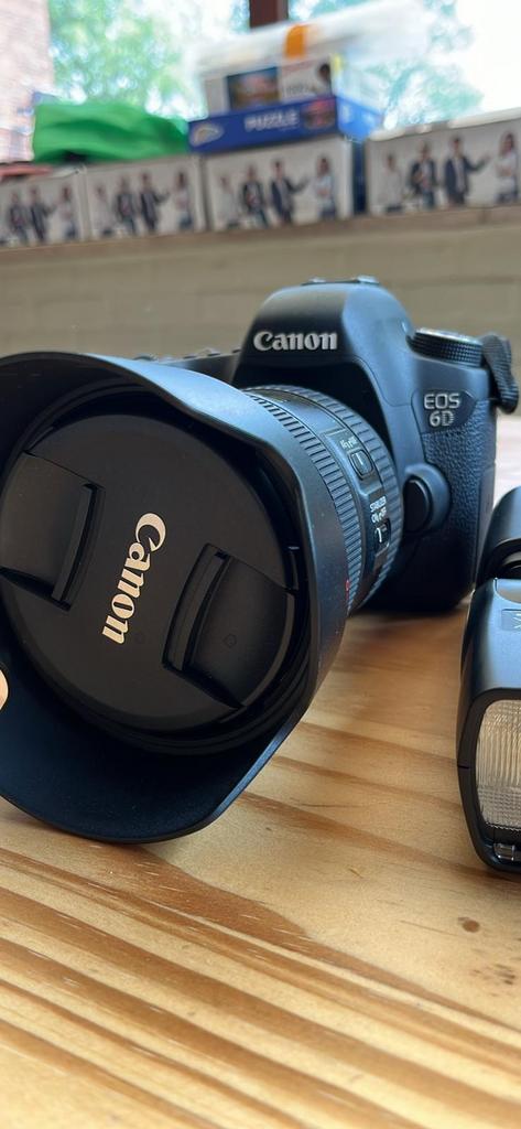 Canon  6 D met lens, Audio, Tv en Foto, Fotocamera's Digitaal, Ophalen, Zo goed als nieuw, Canon