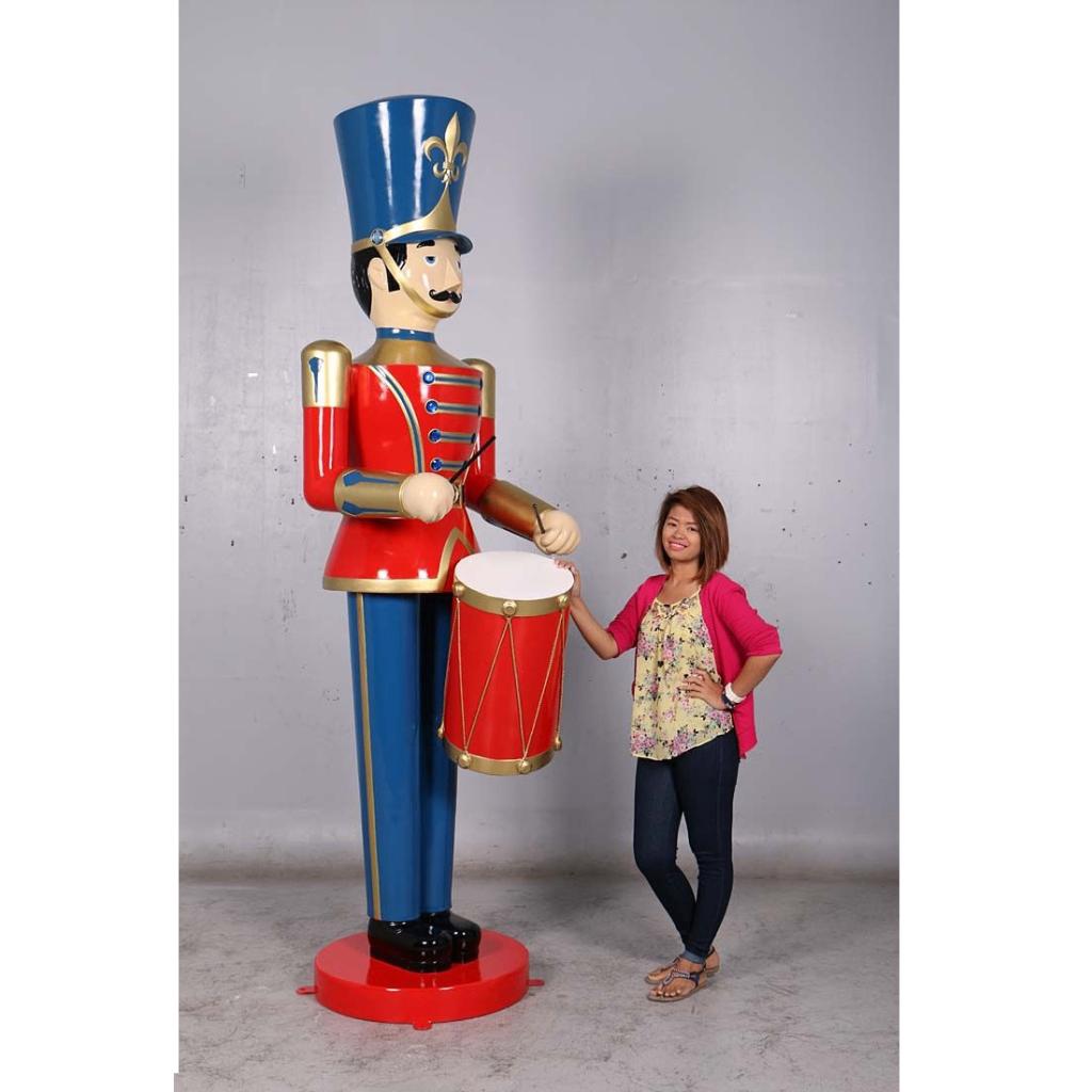Petit soldat avec tambour — Statue Casse-noisette 275 cm, Divers, Noël, Enlèvement, Neuf