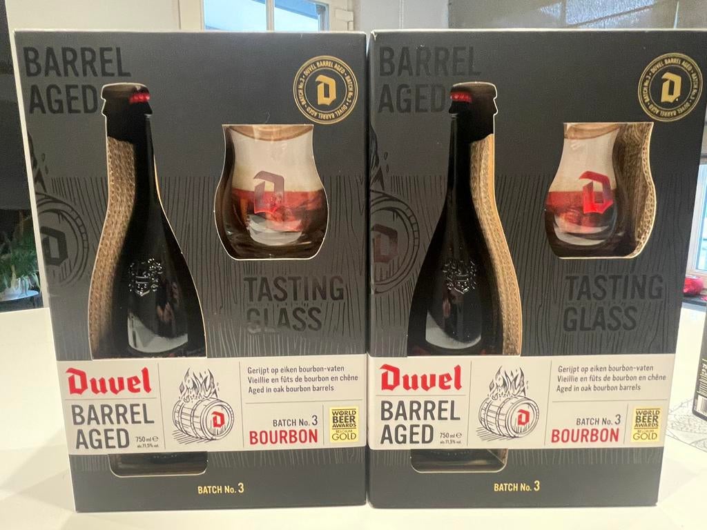Duvel barrel aged batch 3 - 7 - 9, Enlèvement, Neuf, Duvel
