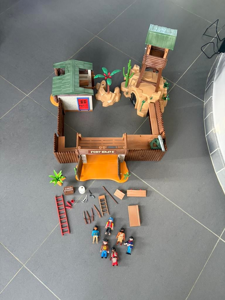 Western fort playmobil, Ophalen, Zo goed als nieuw
