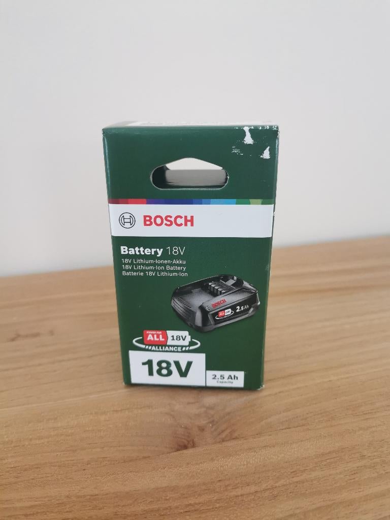 Bosch batterij 18V - 2,5Ah (1600A005B0), Ophalen, Nieuw