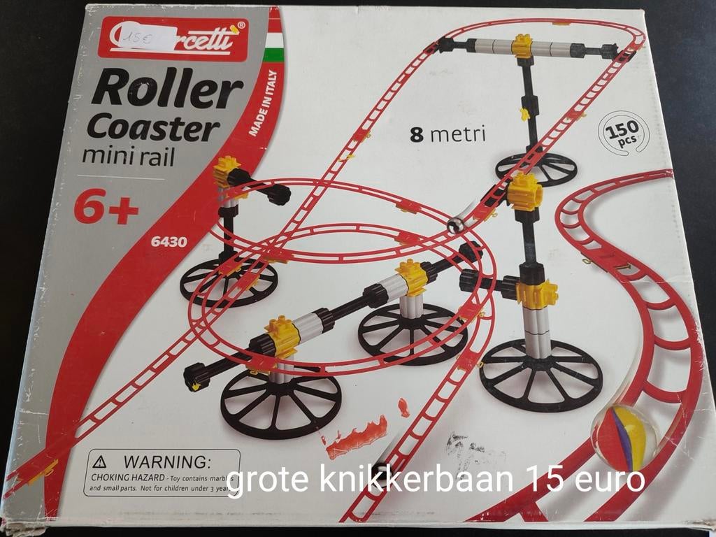 Leuke knikkerbaan, Ophalen