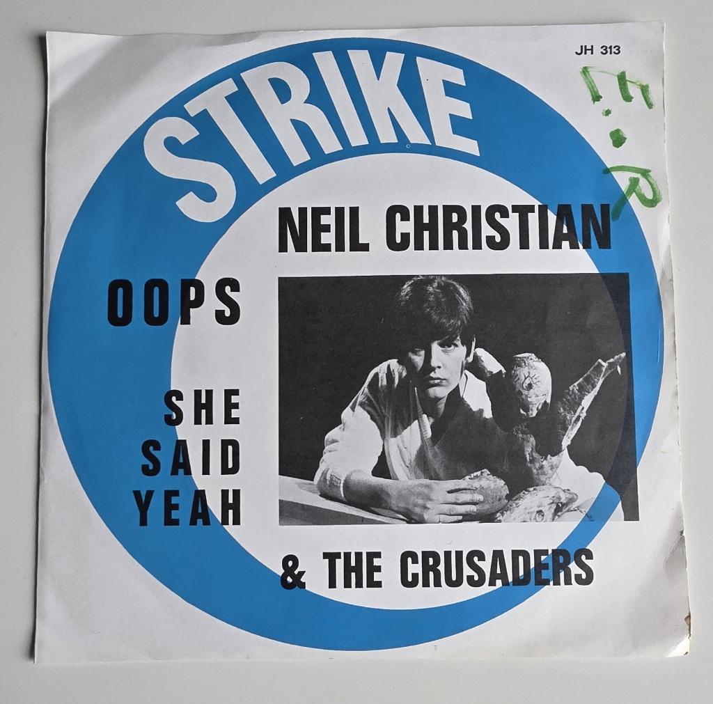 45 Ps Neil Christian " Oops , She said Yeah " Nl 19696 Beat, Enlèvement ou Envoi, Single, Comme neuf, Pop